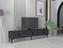 Hanah Home Yuka 180 - Soporte para TV Antracita